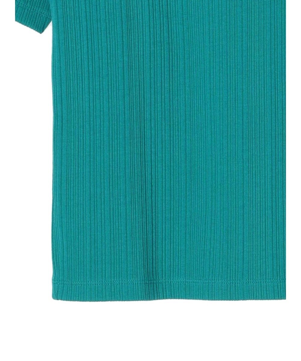 Green Parks 前後２ｗａｙリブ５分袖プルオーバー 