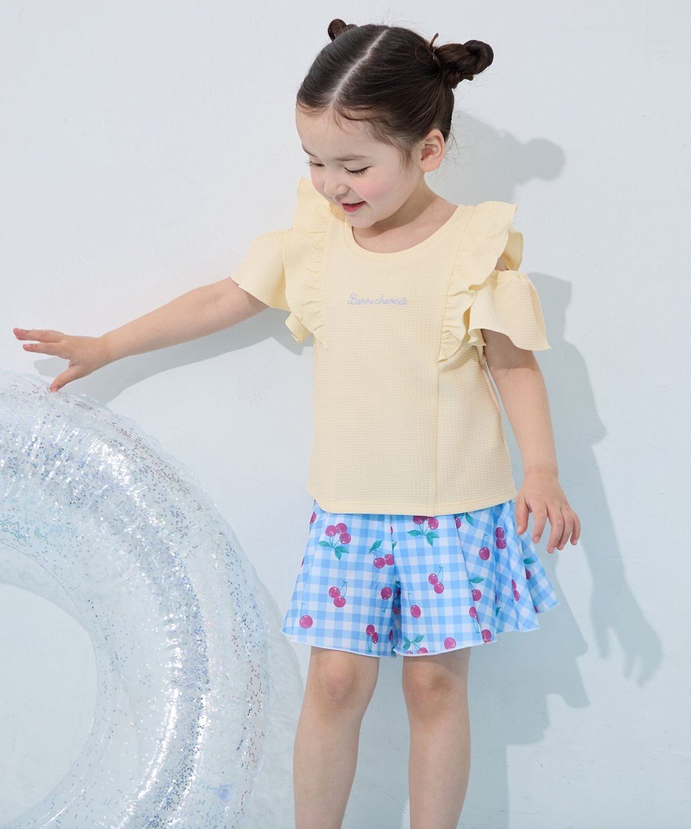 ANY KIDS 【UVカット】2WAYショルダーセパレート水着 