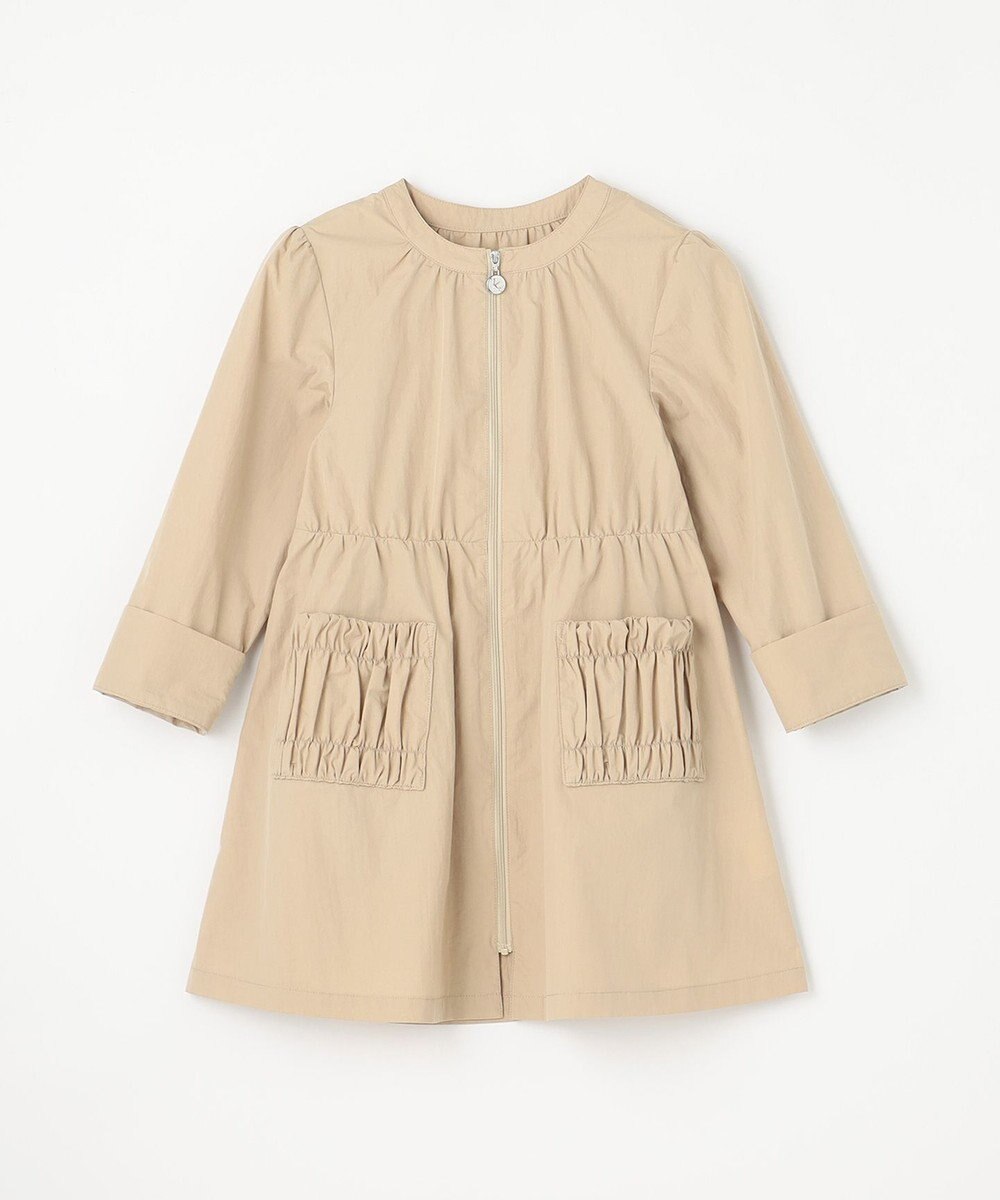 組曲 KIDS 【110-140㎝】ナチュラル スプリングコート 