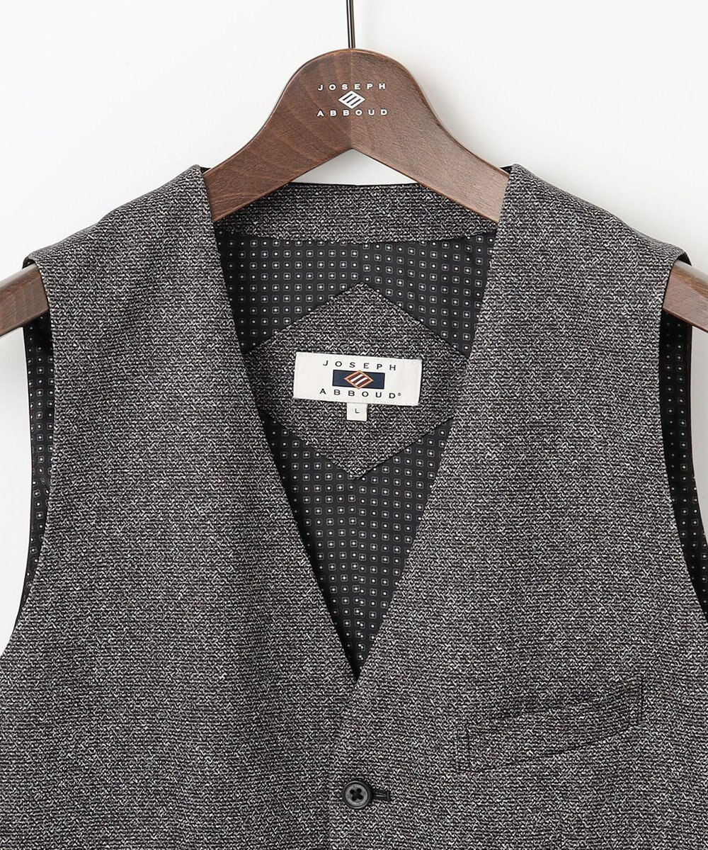JOSEPH ABBOUD 【ストレッチ/多機能レジャーベスト】エアロムリネコンフォートジャージ ベスト 