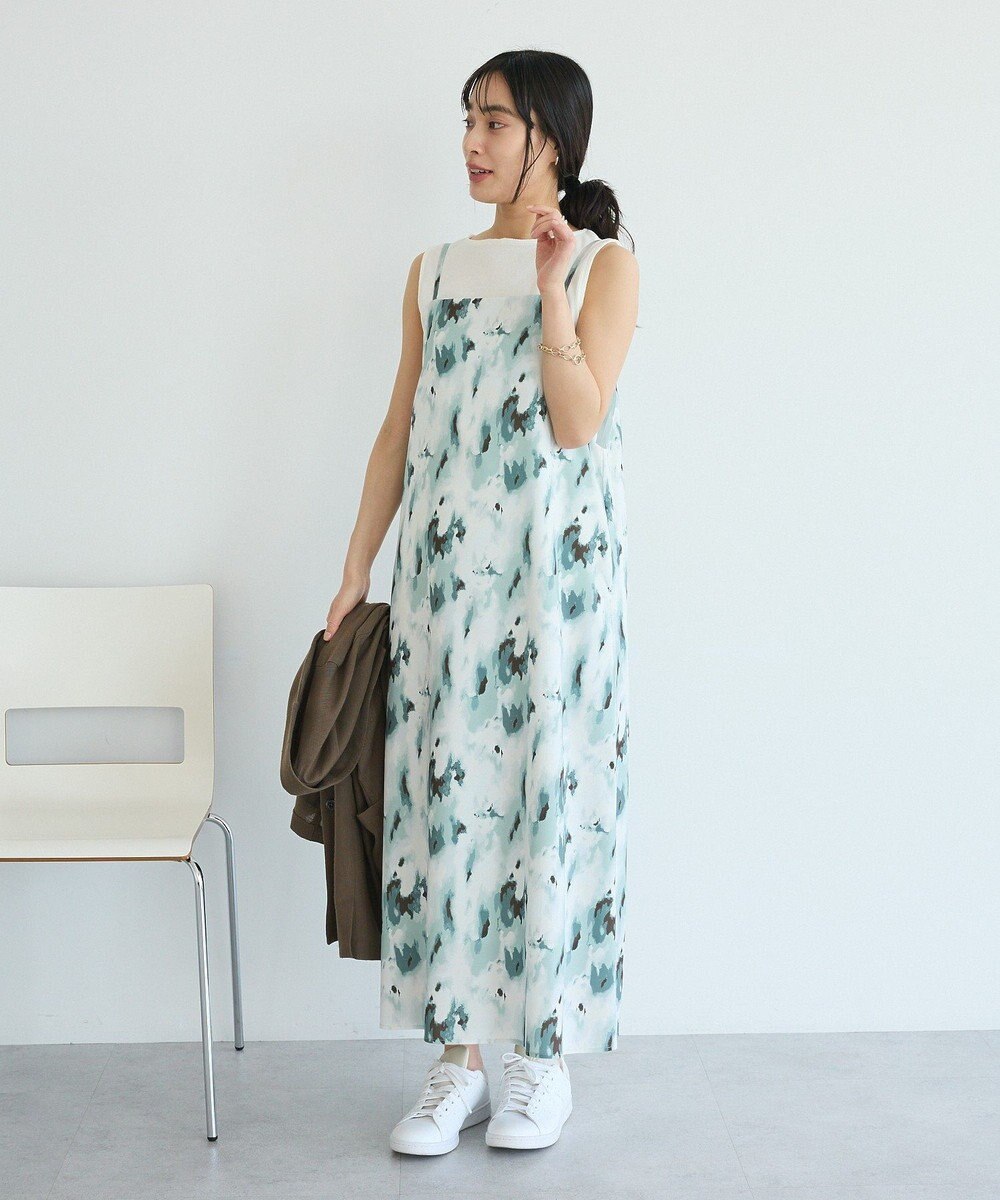 CRAFT STANDARD BOUTIQUE プリントキャミワンピース 