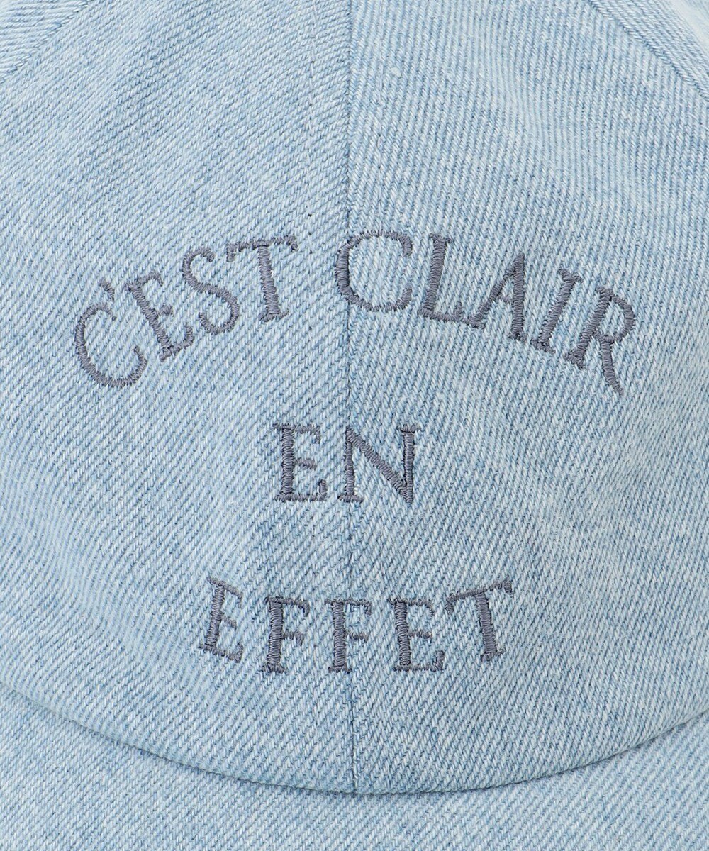 23区 【Oggi3月号掲載】デニム ロゴ キャップ 