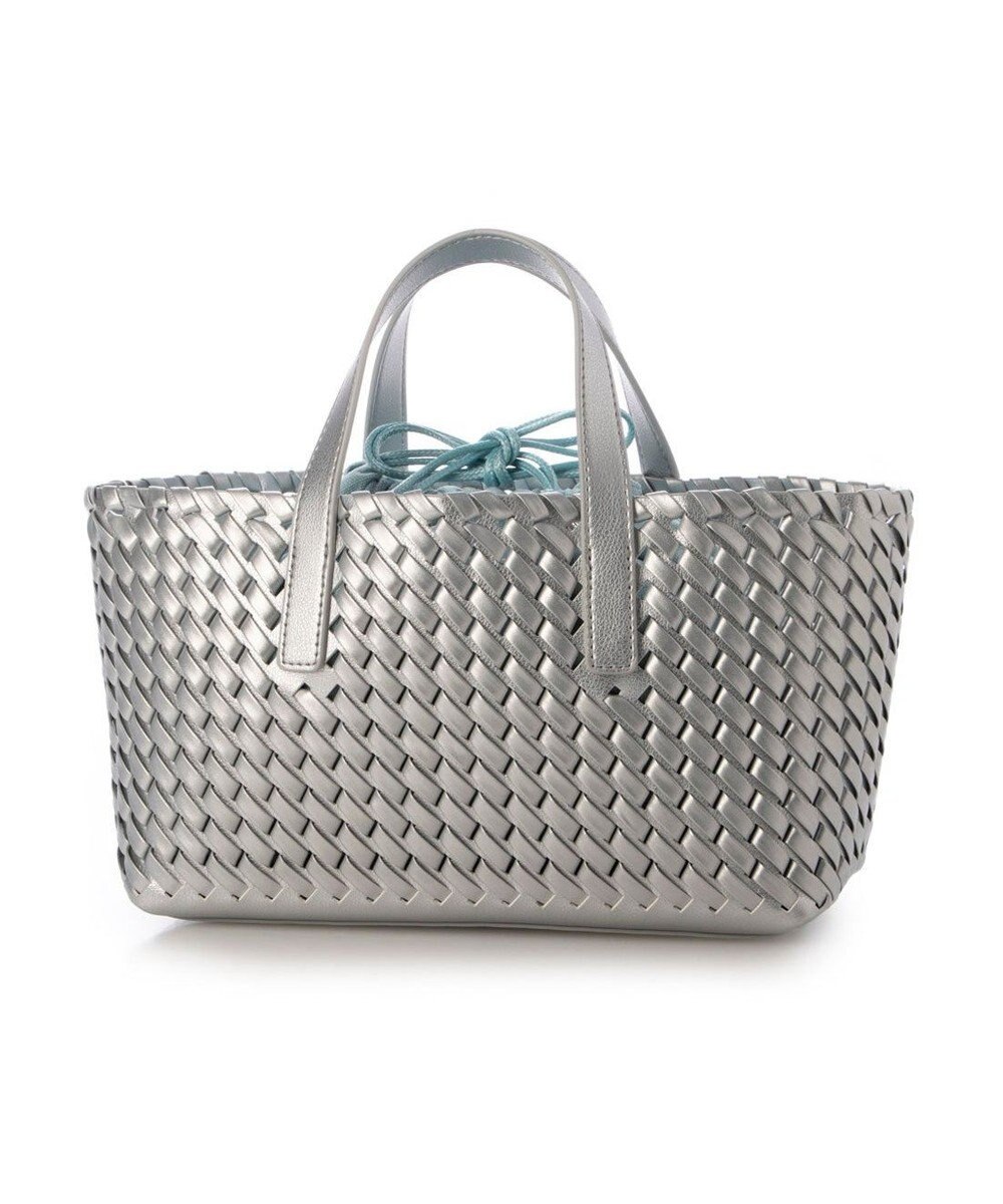 UNBILLION カシュカシュ cachecache / コードかがり横長トートバッグ 