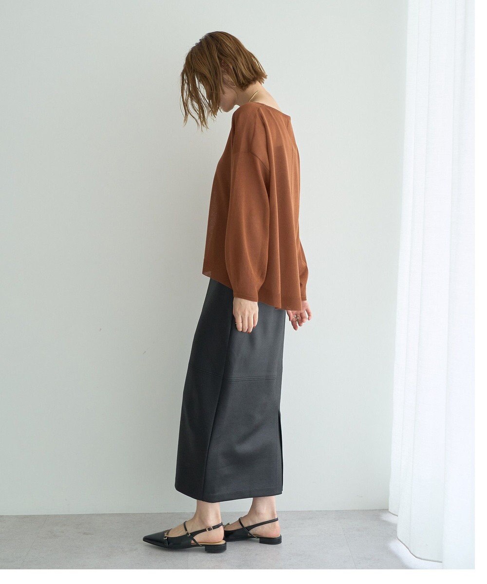 YECCA VECCA シアーニットプルオーバー 