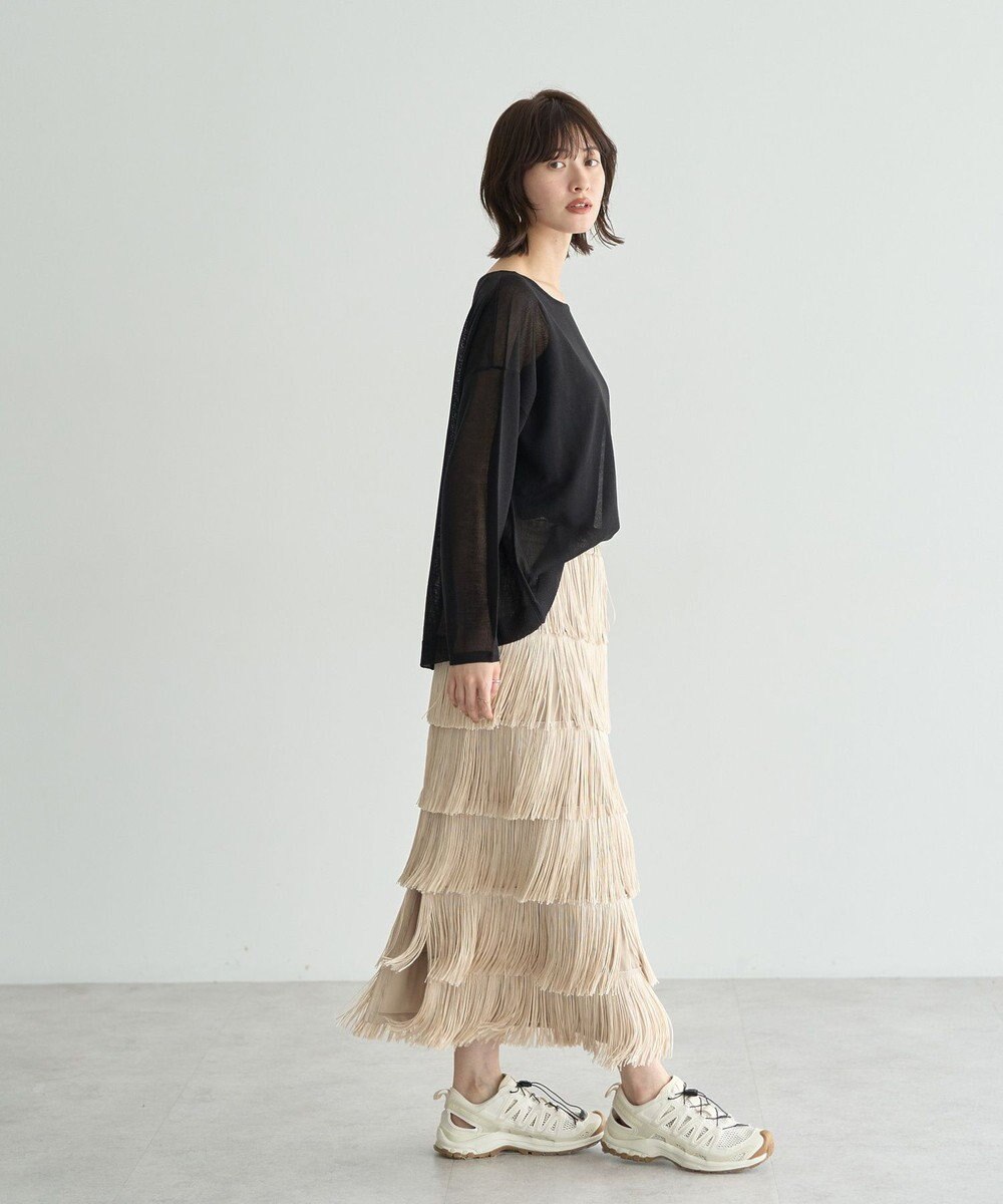 YECCA VECCA シアーニットプルオーバー 