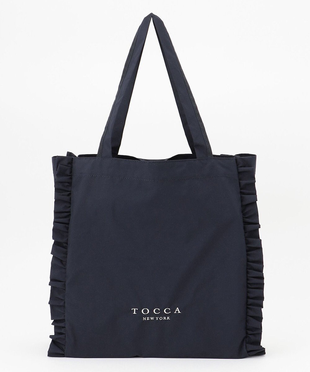 TOCCA 【大人百花掲載】【A4サイズ対応・折りたたみ可】TRIM WAVES SUBBAG サブバッグ 