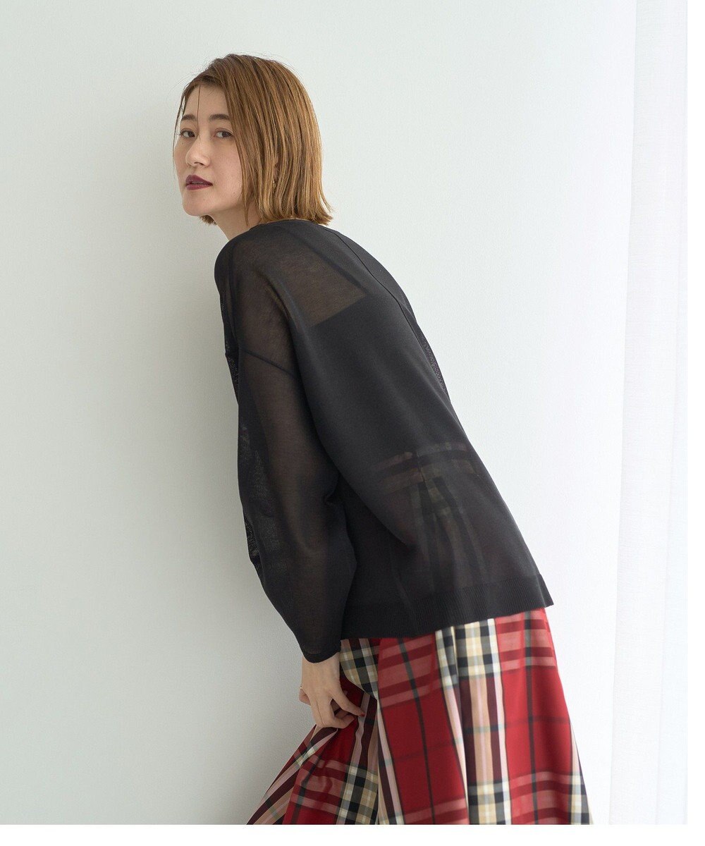 YECCA VECCA シアーニットプルオーバー 