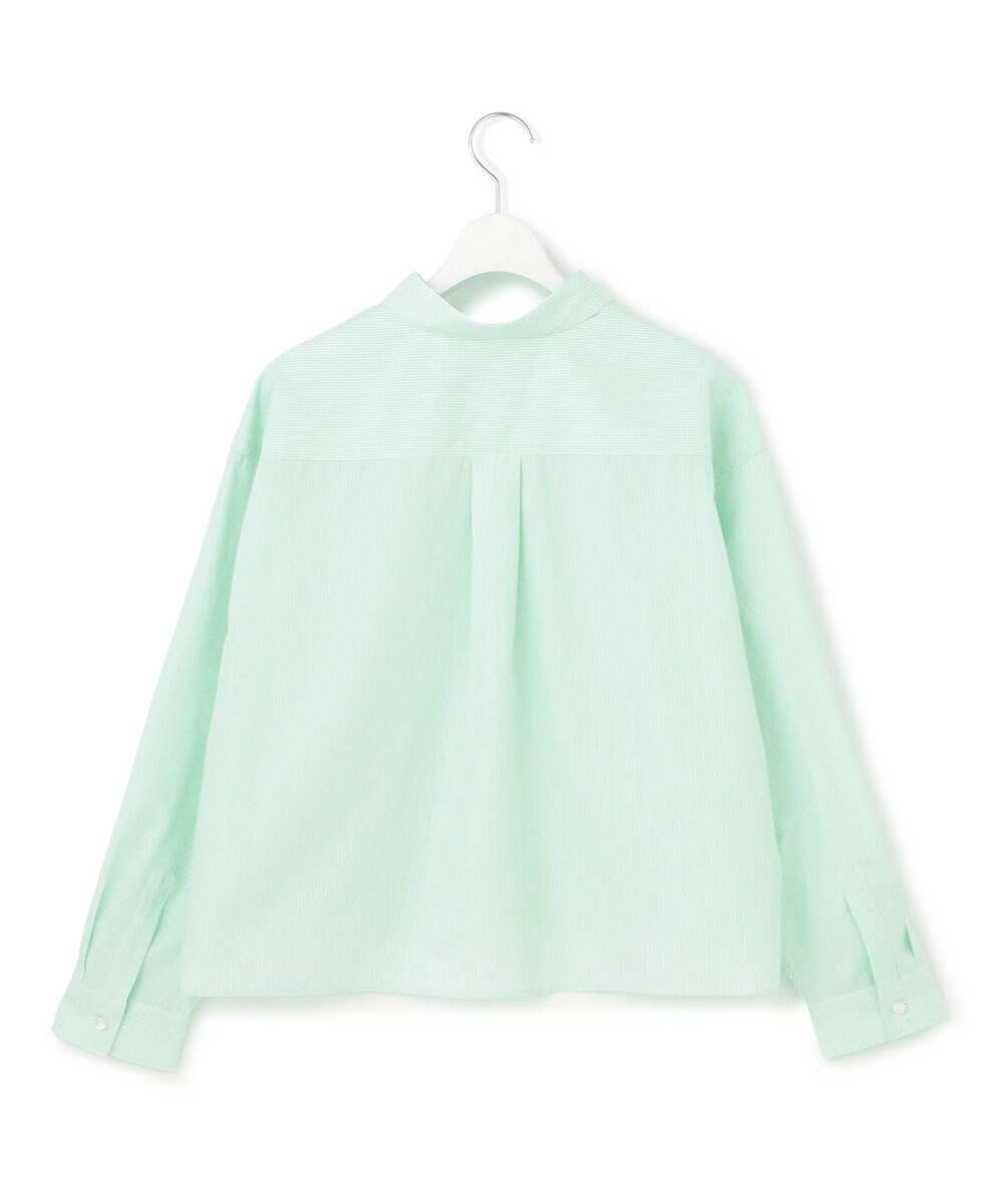 J.PRESS YORK STREET 【WOMEN】コットンタイプライター ショートシャツ 