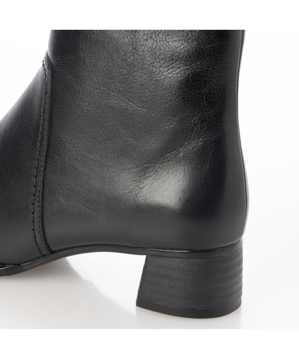 ing <ing>【WEB限定】スクエアトゥショートブーツ 