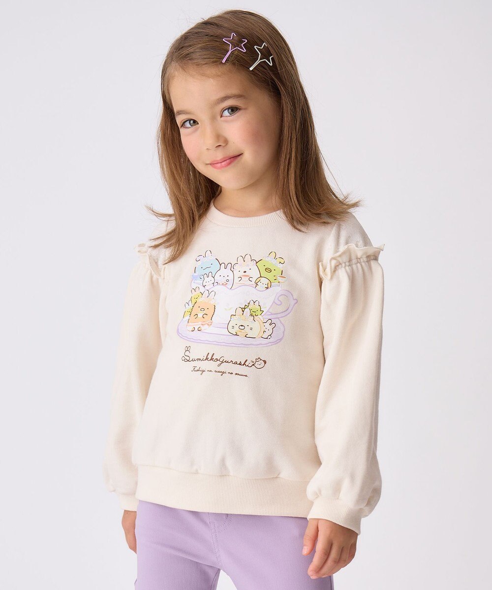 ANY KIDS 【すみっコぐらし】レイヤード 風 トレーナー 