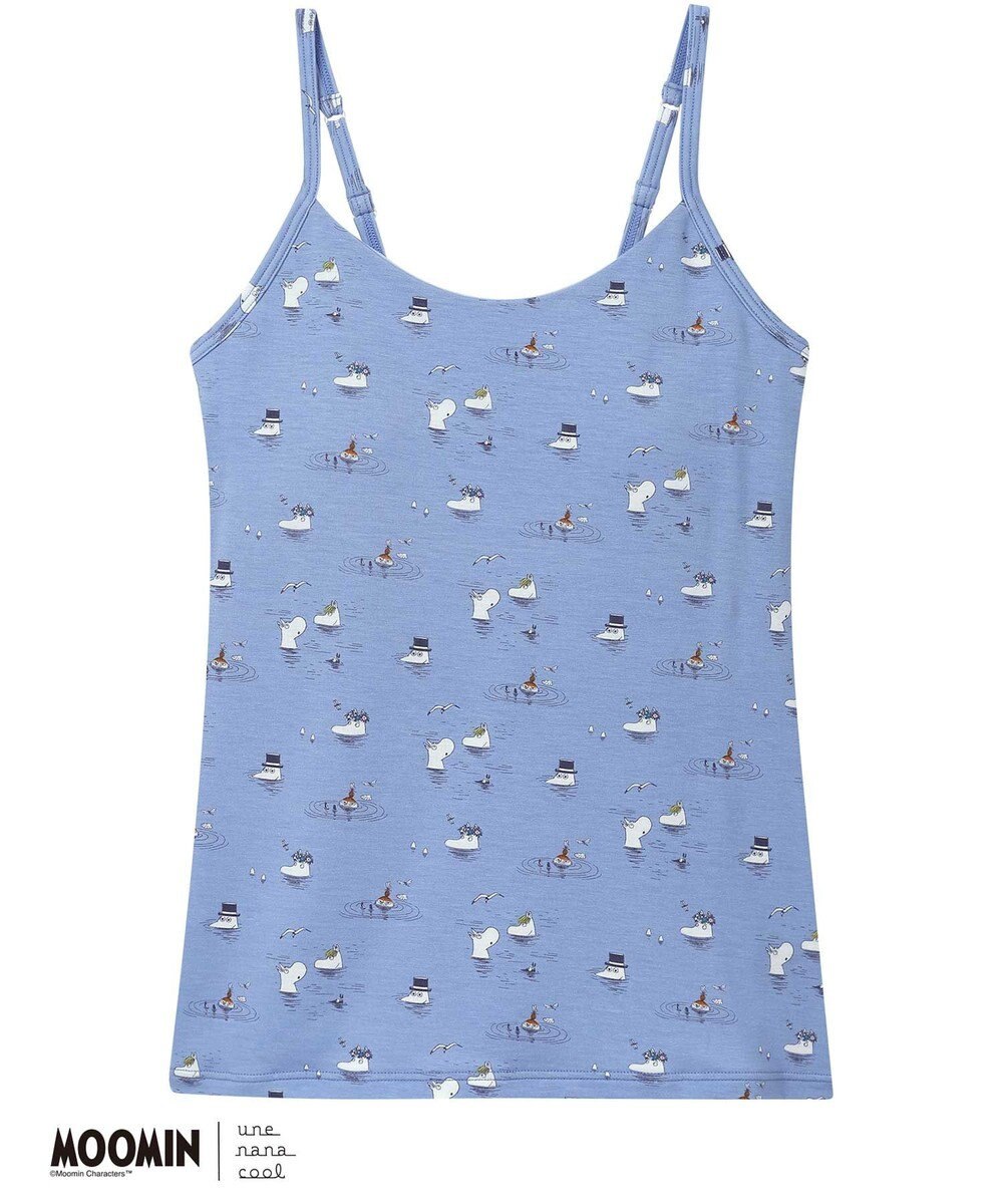 une nana cool 【ムーミン】MOOMIN × une nana ccol カップ付キャミソール 
