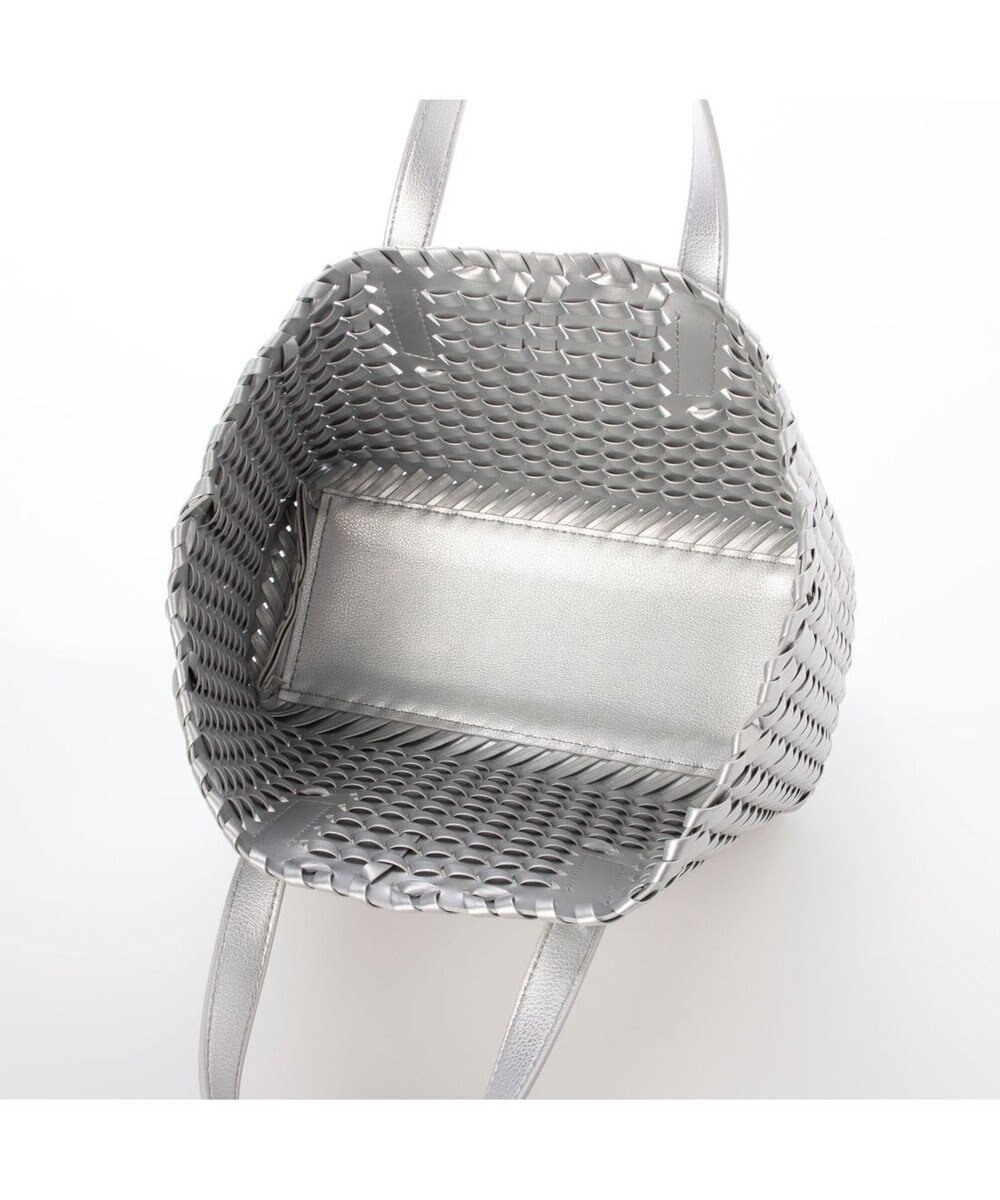 UNBILLION カシュカシュ cachecache / コードかがり横長トートバッグ 