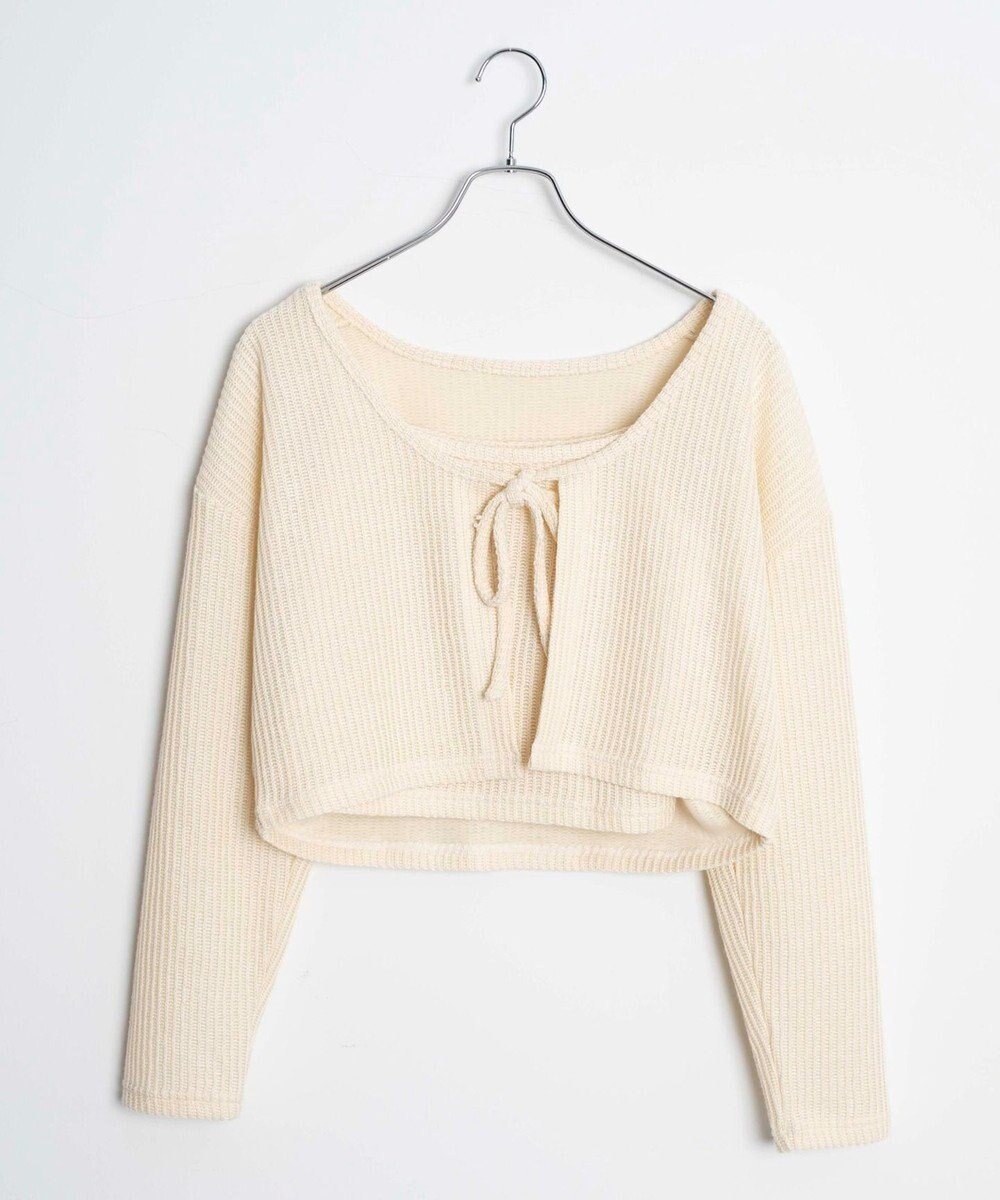 WEGO アンサンブルリボンカーデ 