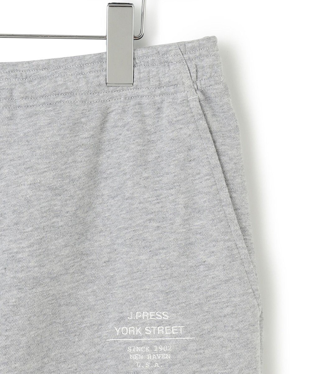 J.PRESS YORK STREET 【UNISEX】裏毛ロゴ刺繍スウェットパンツ 