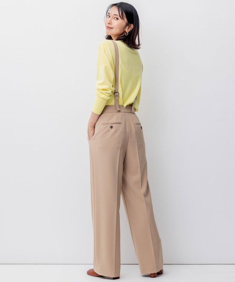 23区 S 【WEB限定カラーあり/洗える】ウーステッドウール ビッグシルエット ニット 