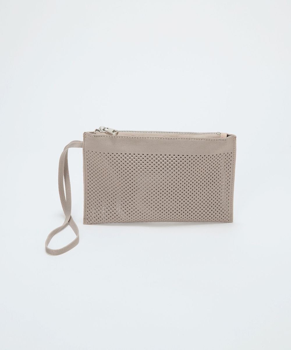 TOPKAPI 【Breath TOPKAPI】ニットジャガード 2way ビッグ トートバッグ ポーチ付き 