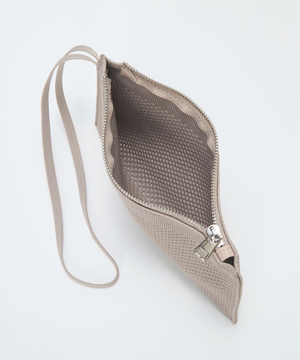 TOPKAPI 【Breath TOPKAPI】ニットジャガード 2way ビッグ トートバッグ ポーチ付き 