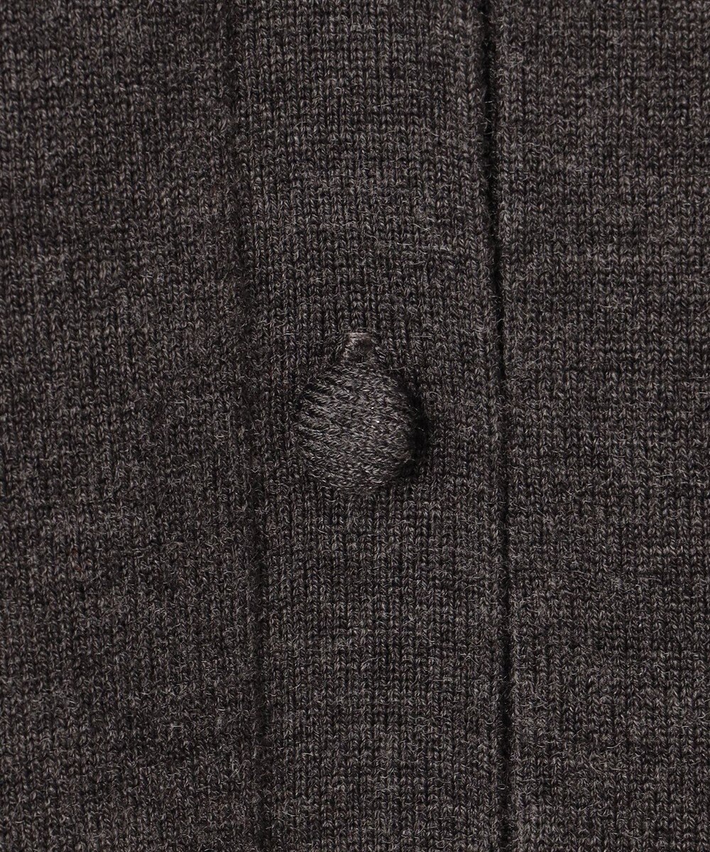 組曲 ニット襟トロンプルイユ ワンピース 