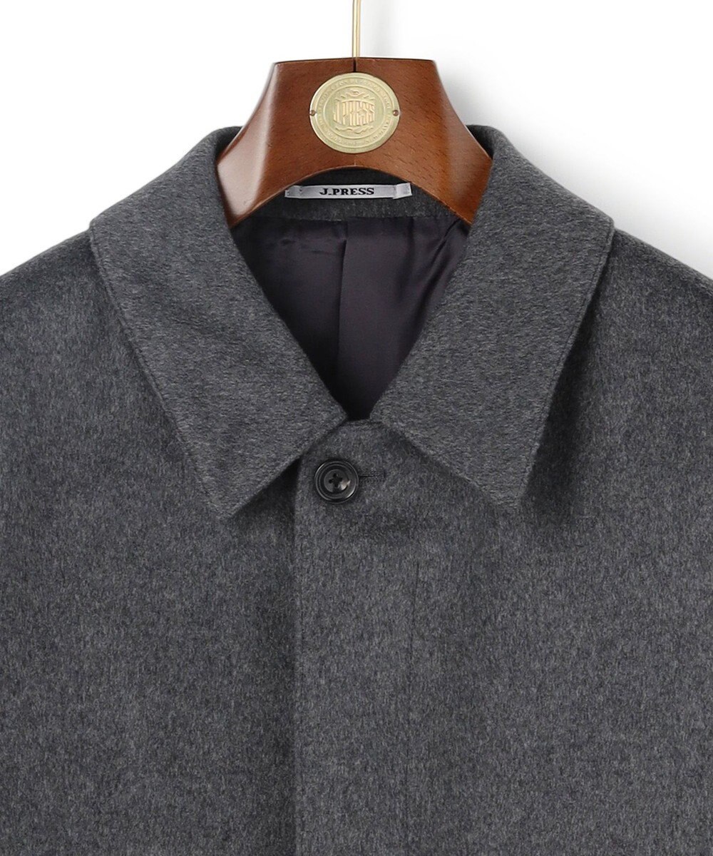 J.PRESS MEN ウールとカシミヤの品格素材【定番】ウールカシミヤビーバー ドレスショートコート_25年モデル 