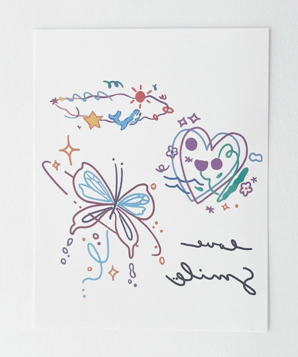 WEGO セットタトゥーシールB 