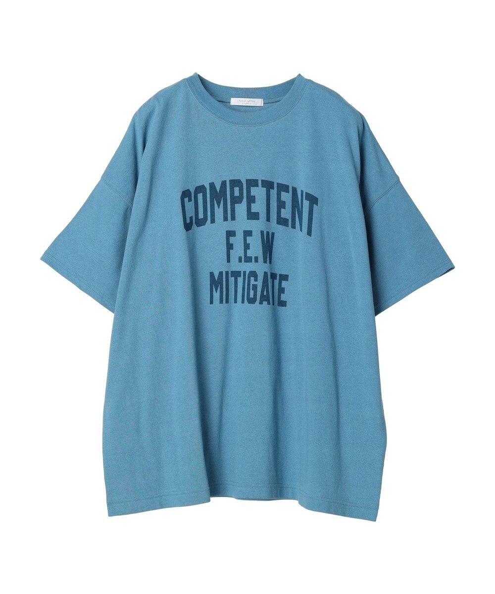 Green Parks カレッジロゴ半袖チュニック 