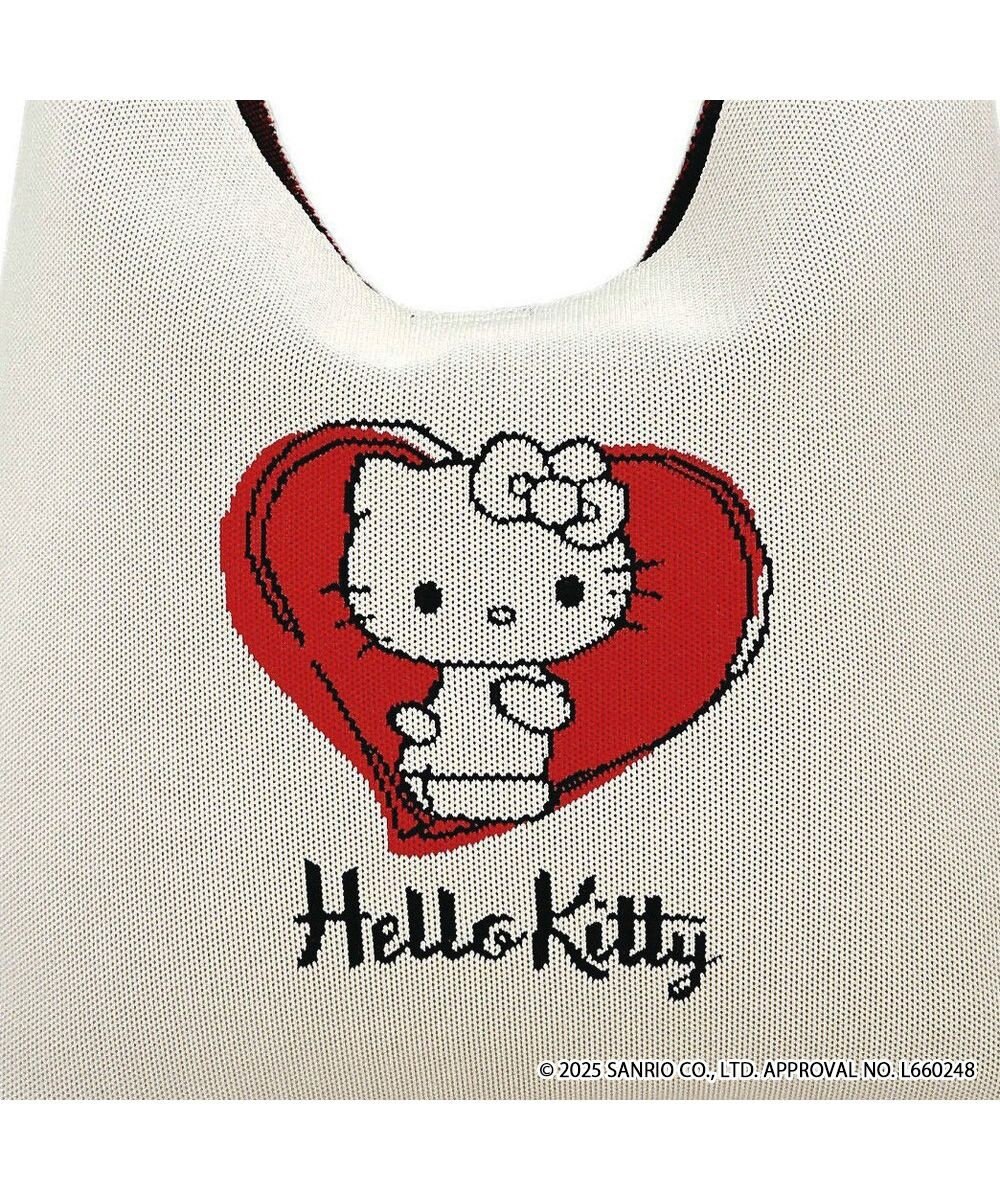 ROOTOTE 8489【A4サイズ収納】IP.ラウンド.ニット.ハローキティ-A 