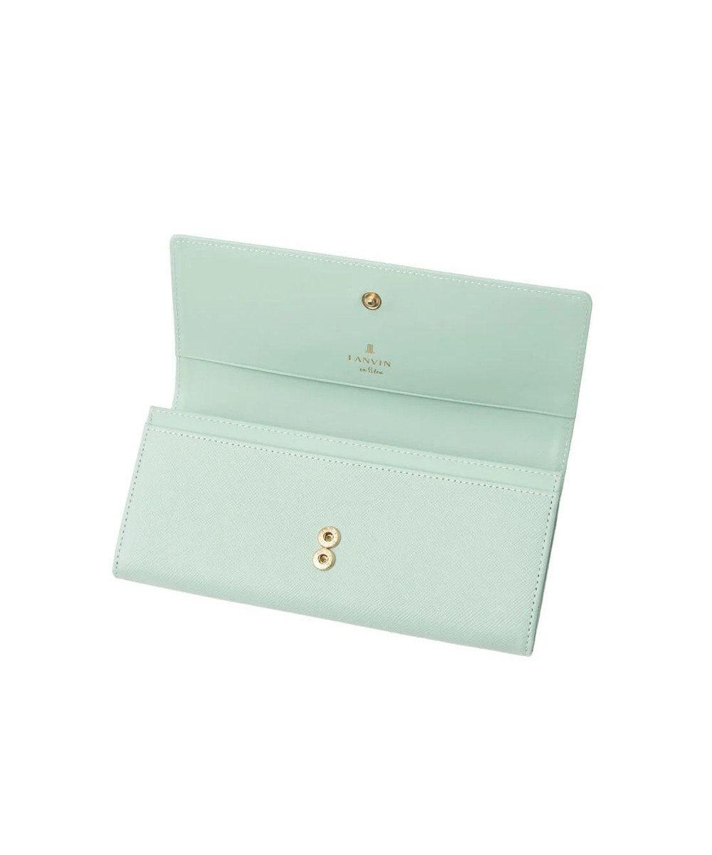LANVIN en Bleu リュクサンブール かぶせ長財布 