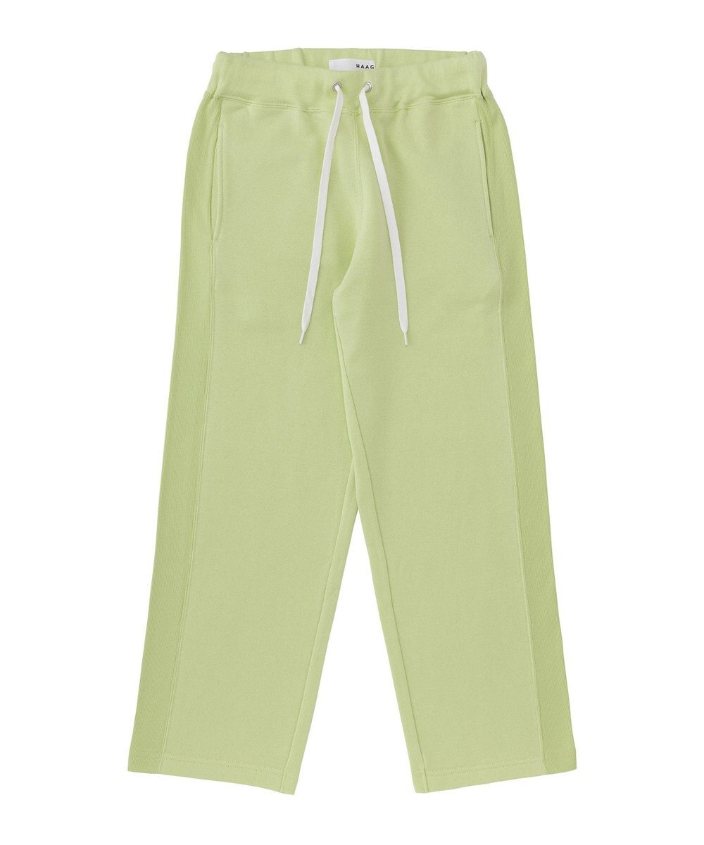 HAAG スマイルコットン SIDE RIB SWEAT PANTS スウェットパンツ 
