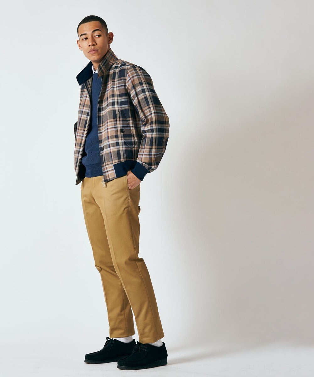 【120th Anniversary】J.PRESS × FOX BROTHERS IVY CHECK GOLF JACKET, ベージュ系4, M