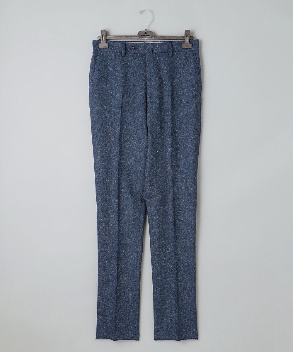 GOTAIRIKU 【MARLANE/マルラーネ】ウールシルク ホームスパン スーツ（ネイビー） 