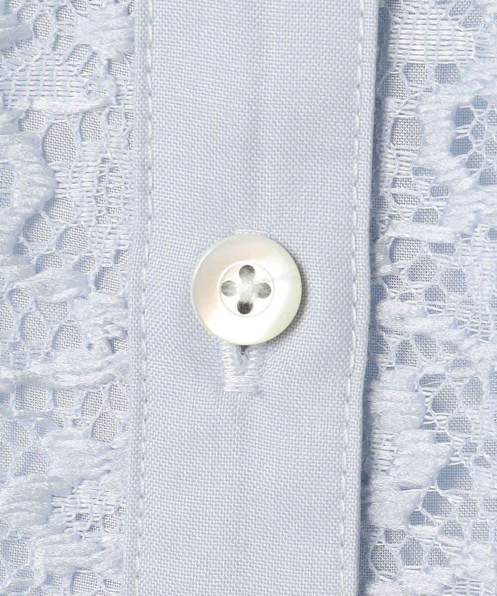 J.PRESS LADIES S ジオメトリックレース ブラウス 