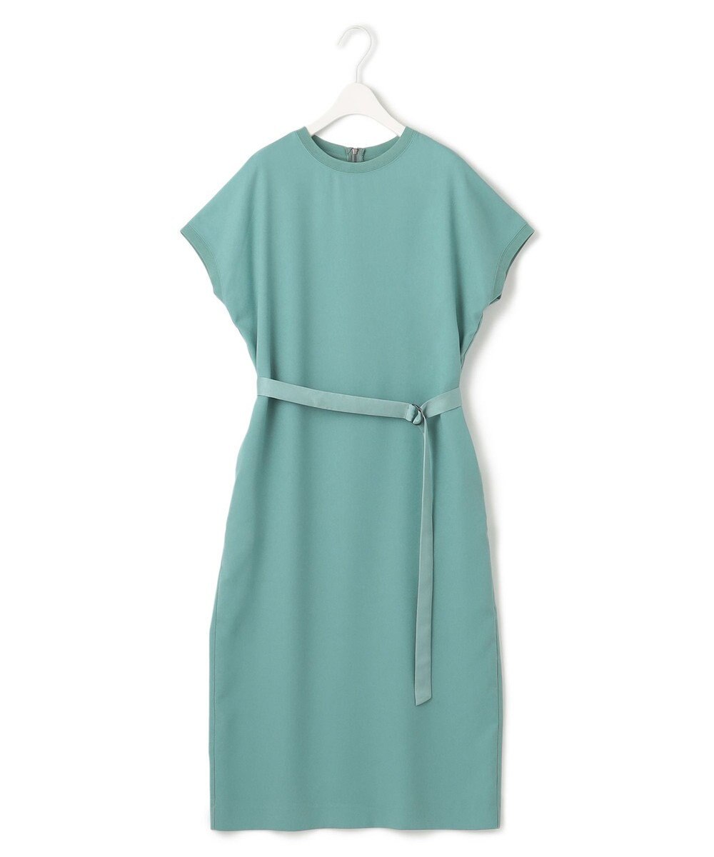 ICB 【接触冷感・UVケア・速乾・洗える】FluidBackSatin ワンピース 