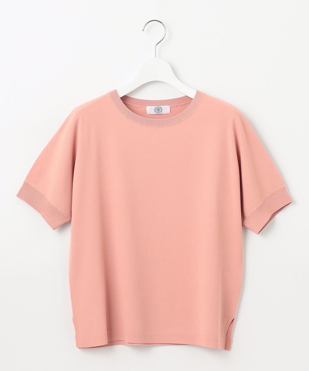 J.PRESS LADIES L 【洗える】レーヨンエリートストレッチ ドルマン ニット 