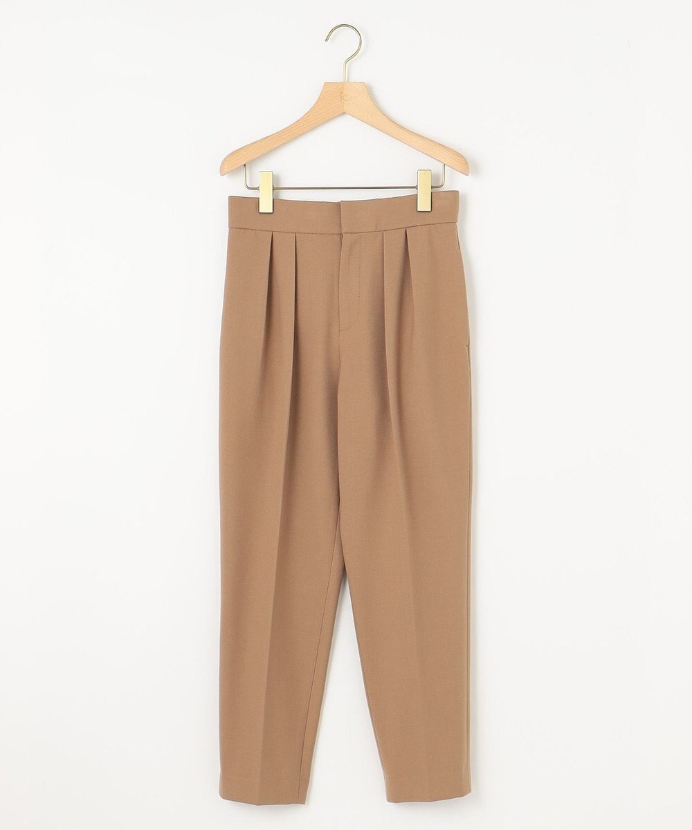 組曲 2WAYウォームストレッチ テーパード パンツ 