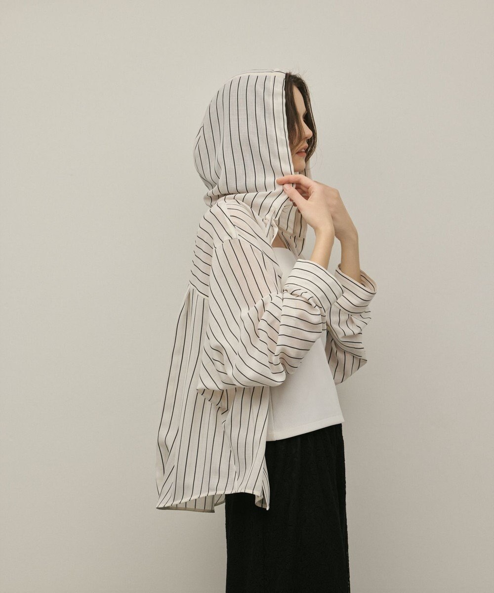 GRACE CONTINENTAL フードシャツ 