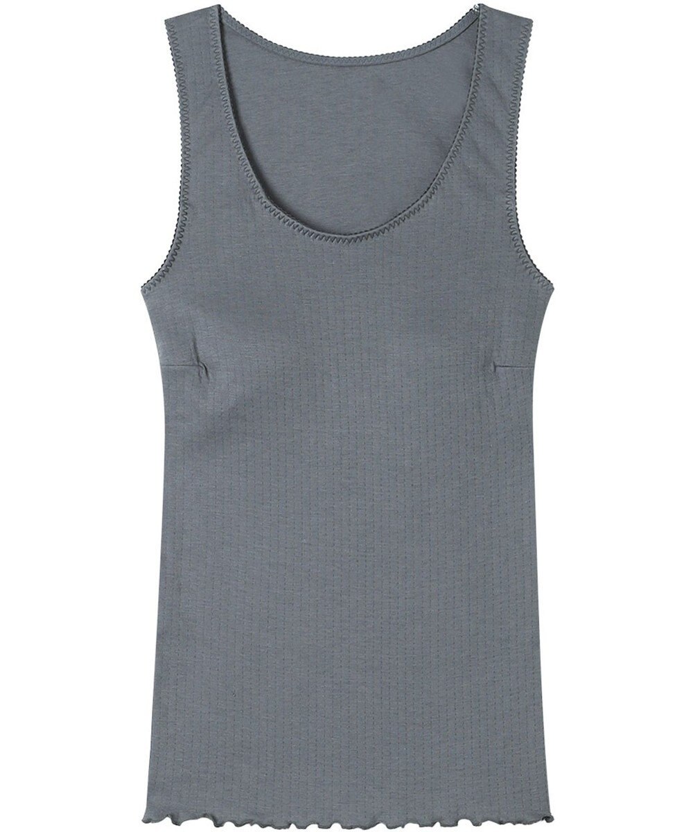 ワコール／睡眠科学 インナー 【ねはだ着】 綿100%(身生地) パッド付 タンクトップ レディース YCX558 睡眠科学／ワコール 