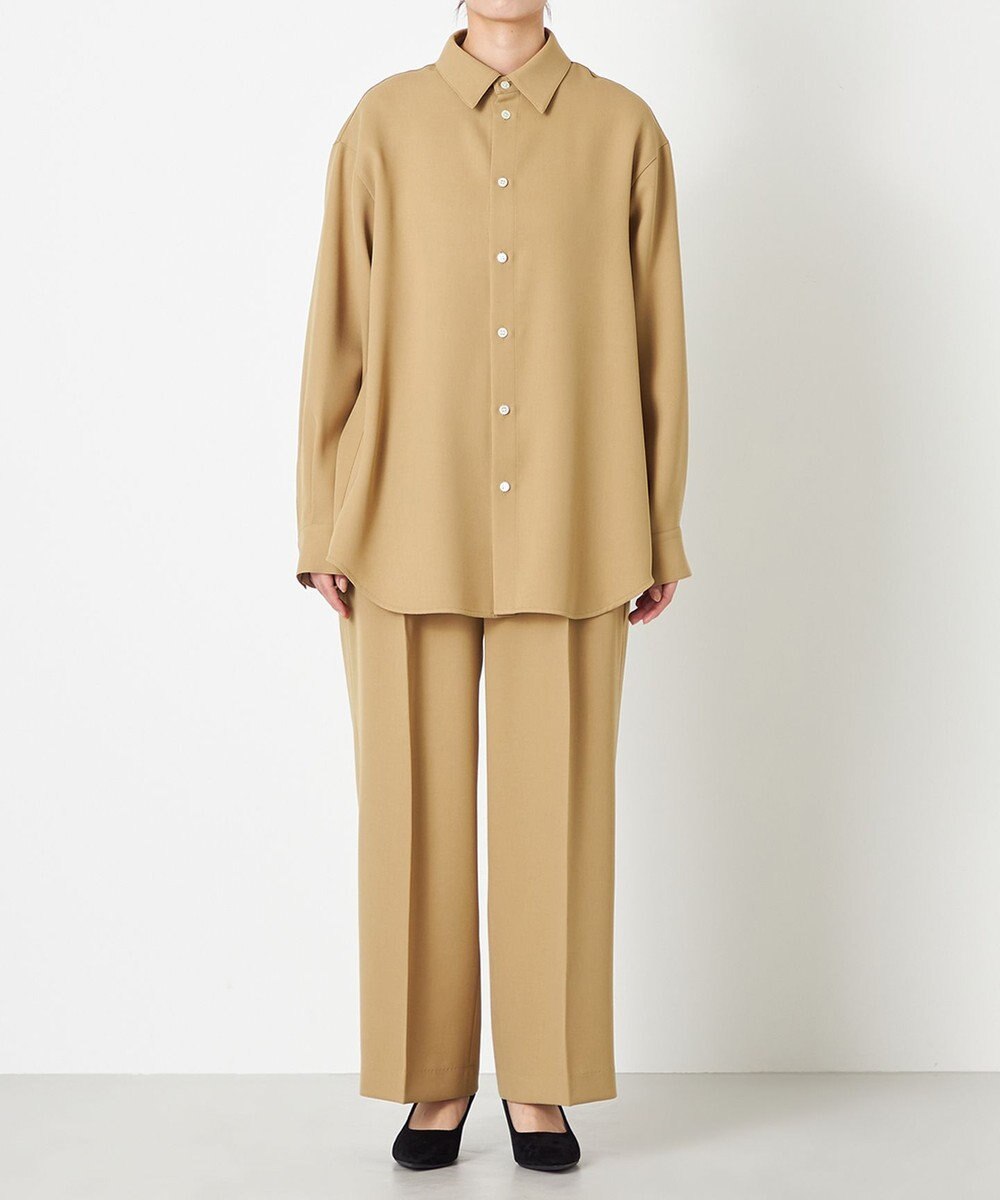 NAVE 【ReNAVE】ウォッシャブルツイル シャツ 