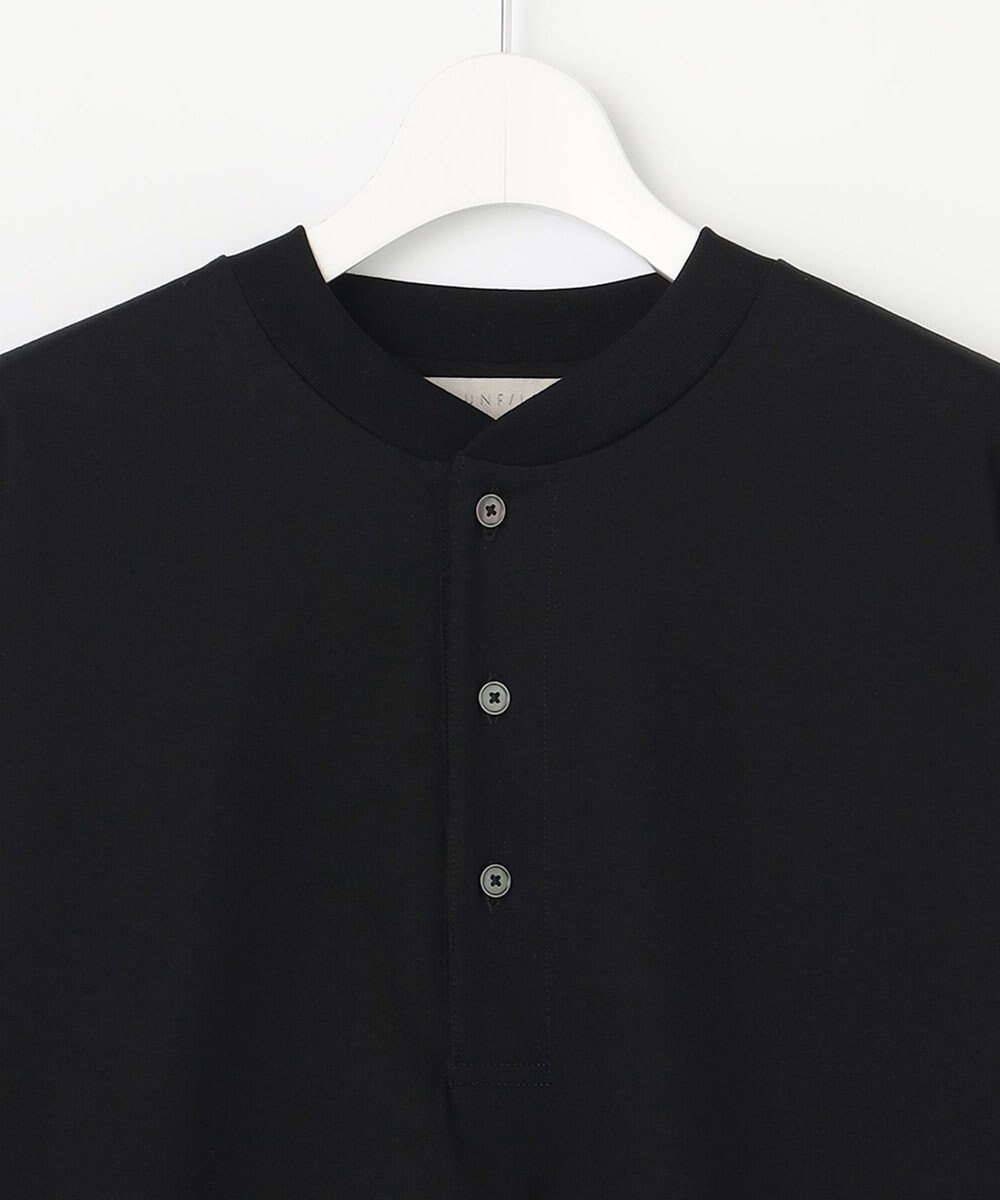 UNFILO MENS 多機能 ヘンリーネックＴシャツ 