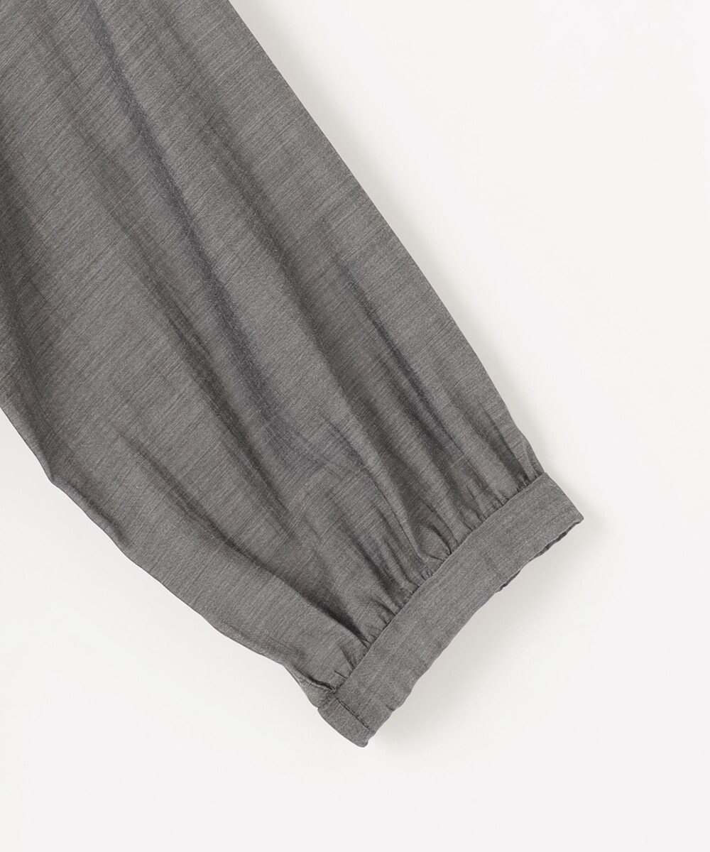 J.PRESS LADIES 【洗える・速乾・接触冷感】リライムライトローン フリル ブラウス 