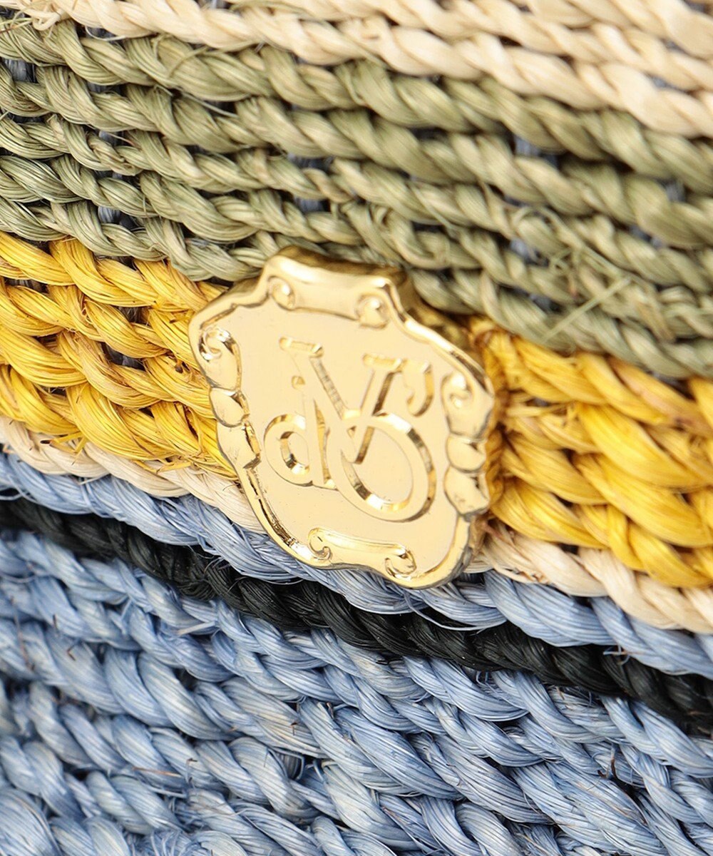 ONWARD CROSSET SELECT 【VIOLAd’ORO】MIRO アバカカラーボーダーバッグ L 