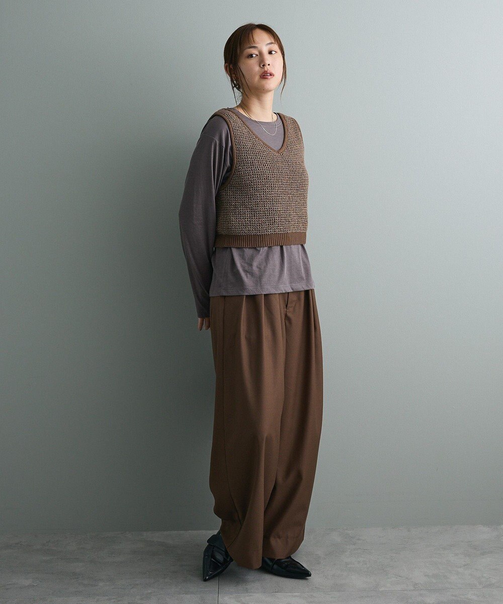 CRAFT STANDARD BOUTIQUE ３タックワイドスラックス 