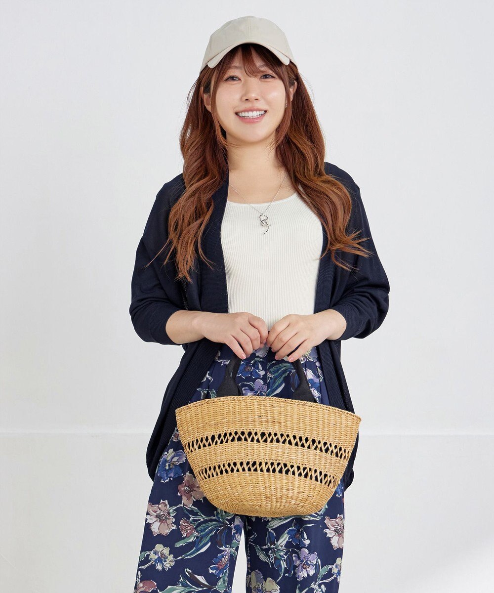 Tiaclasse L 【洗える】アソートプリントワイドパンツ 