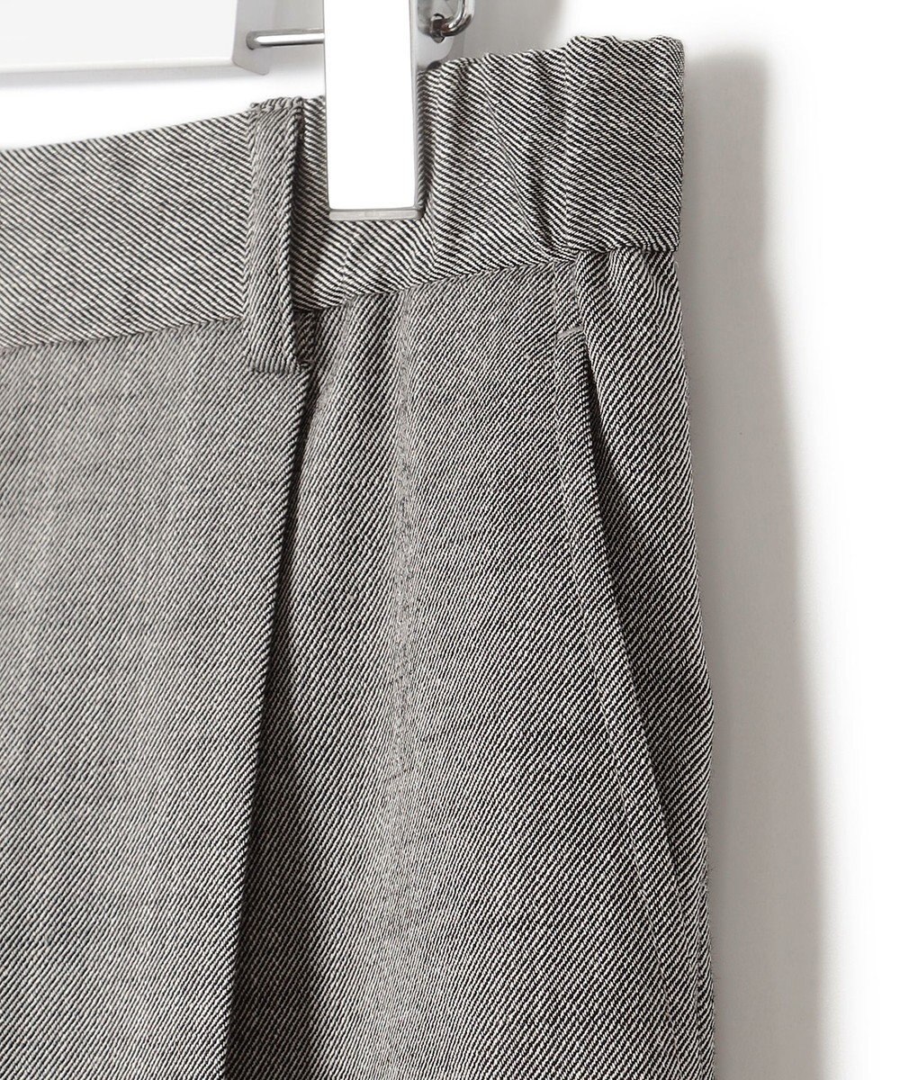 23区 【セットアップ対応/洗える】スラブツイードストレッチ ワイド パンツ 