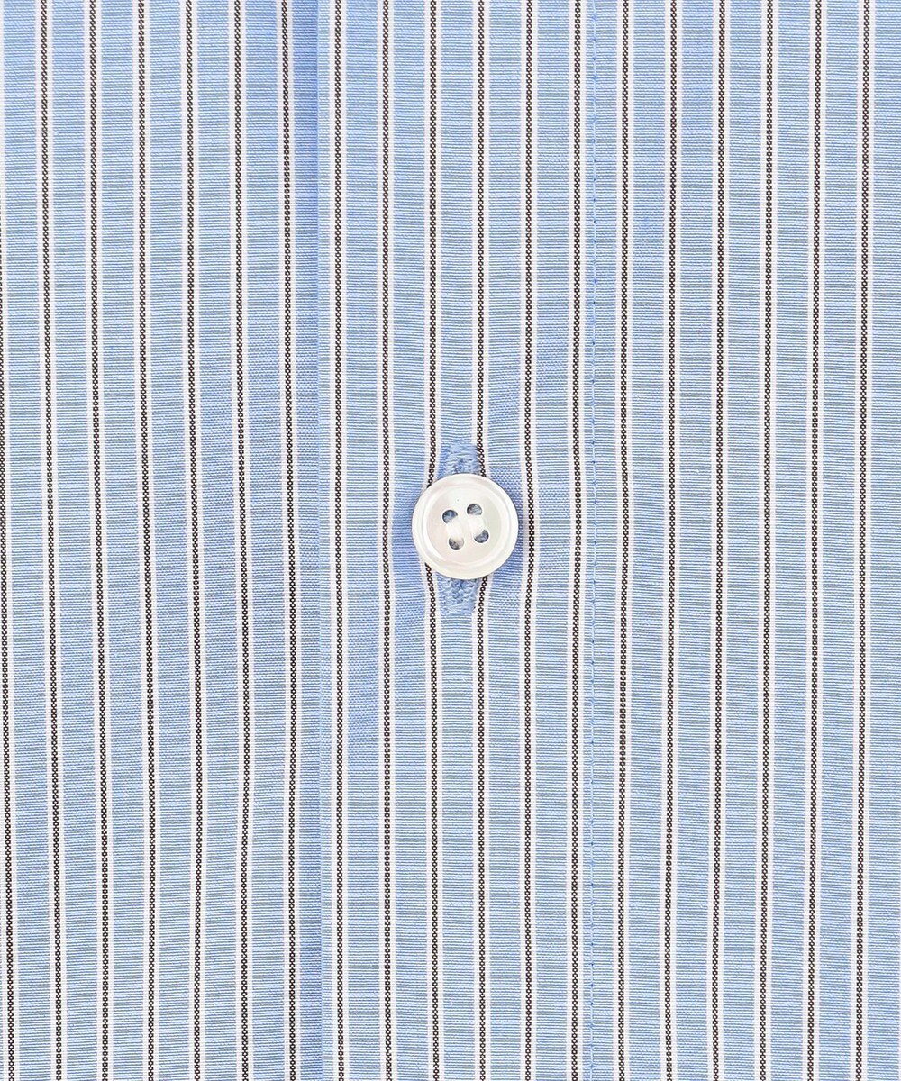 NAVE 【ReNAVE・セットアップ可/洗える/接触冷感/UVケア】コットンポリブロード クロップドシャツ 