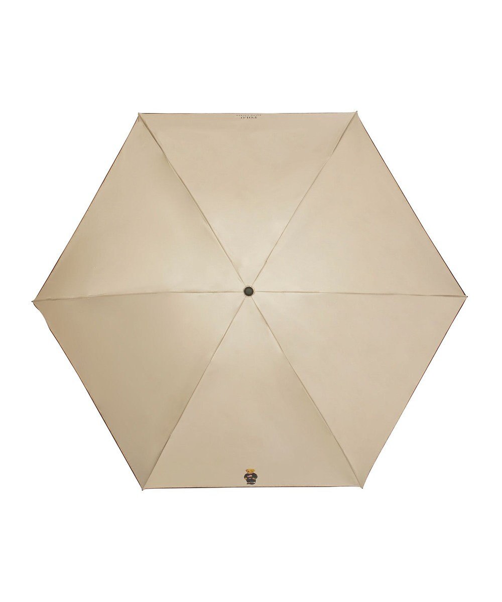 MOONBAT 【軽量】POLO RALPH LAUREN 遮光 晴雨兼用 折りたたみ日傘 無地 ポロベア 