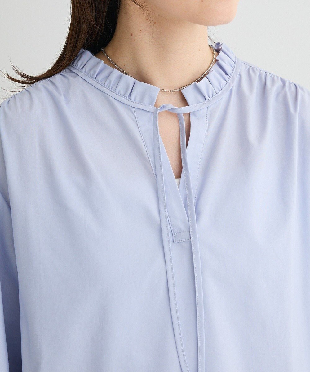 Green Parks ２ｗａｙフリルハイネックブラウス 