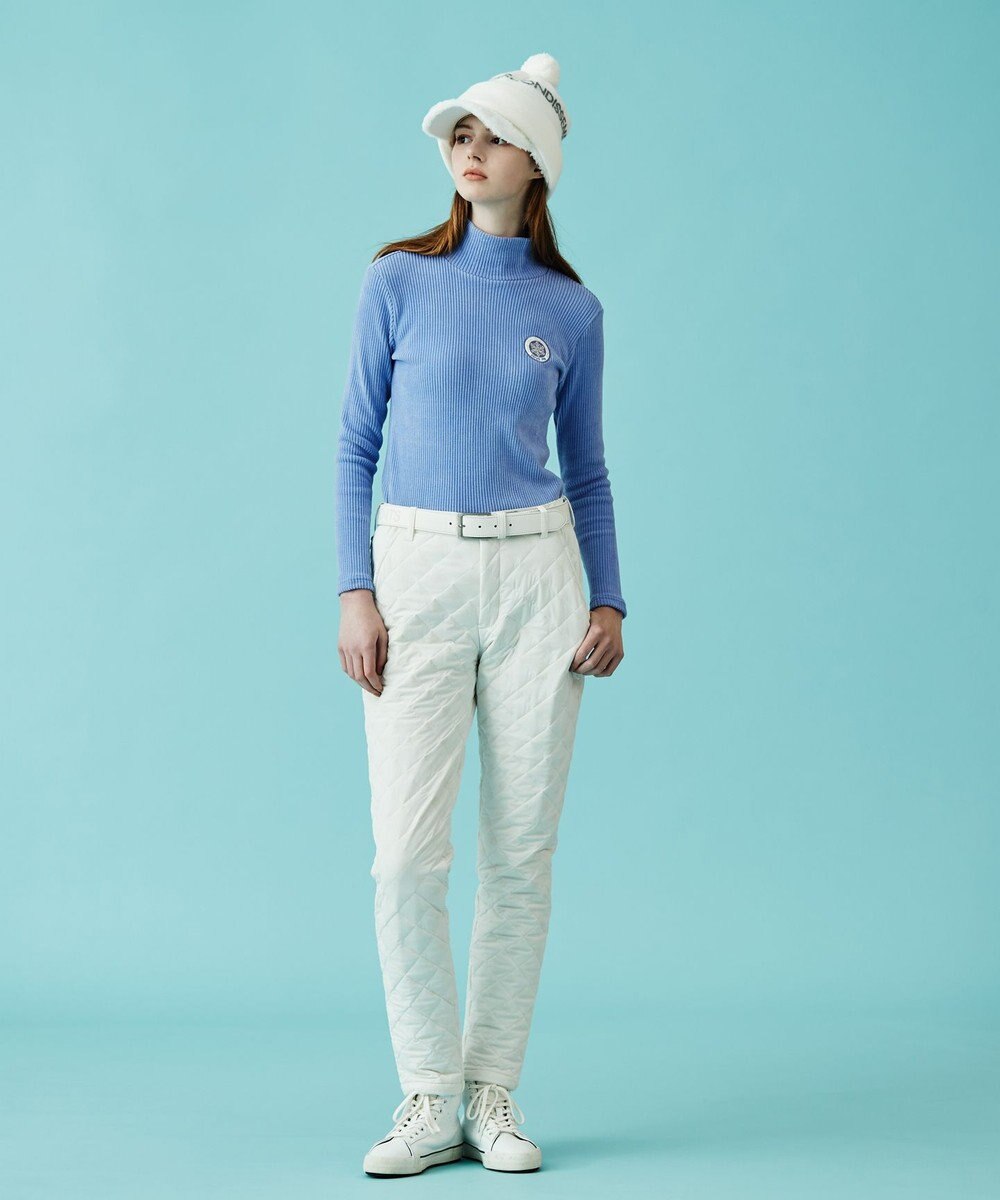 23区GOLF 【WOMEN】【吸湿発熱】グランサーモ モックネック カットソー 