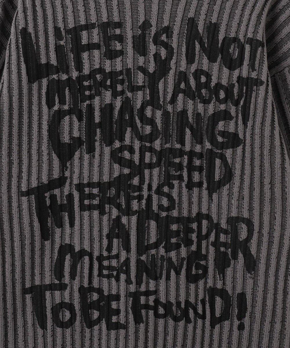 WEGO クラッシュリブBIGニットプルオーバー 