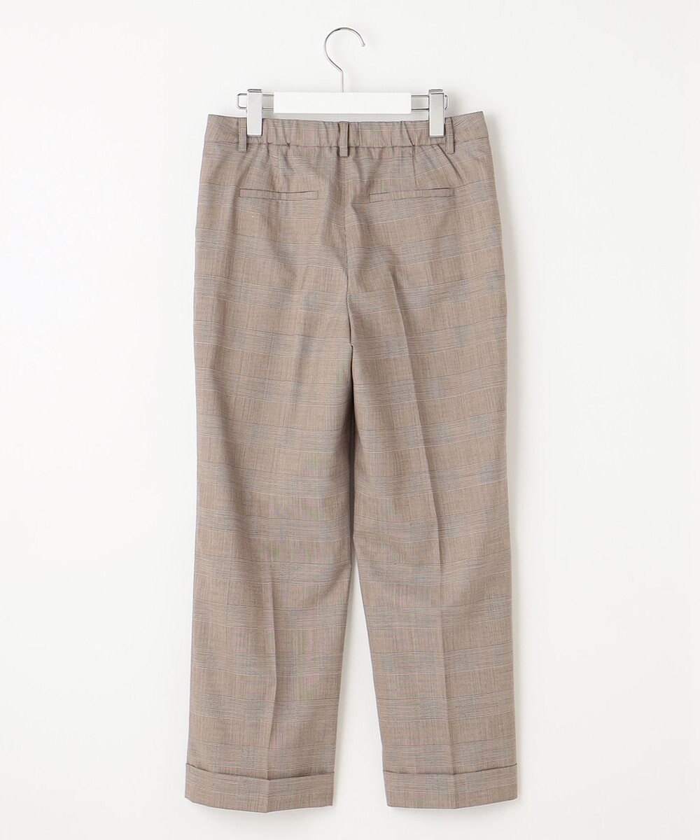 J.PRESS LADIES T/R/W グレンチェック パンツ 