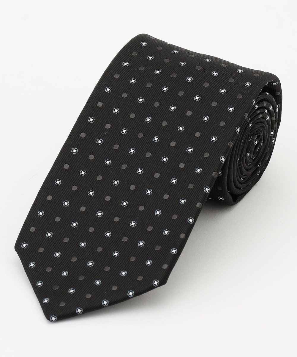 JOSEPH HOMME 【日本製】ドットコンビジャガード　ネクタイ 